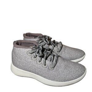 Allbirds Women's Wool Runner-Up Mizzle Shoes Medium Grey Size 8 unisex M 6.5